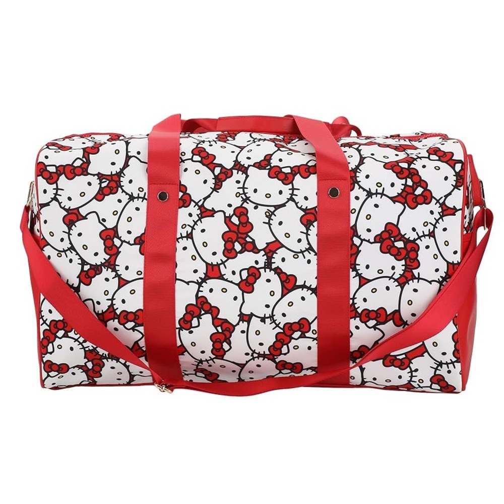 Hello Kitty Red and White Travel Bag